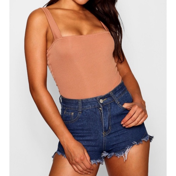 Boohoo Tops - Square Neck Tank Top Bodysuit